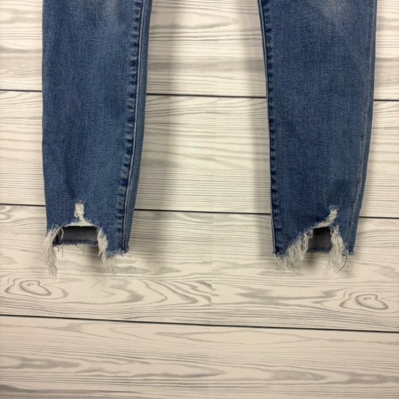 Abercrombie & Fitch The Super Skinny Ankle High-Rise Jeans Curve Love Size 30/10 - Picture 2 of 10